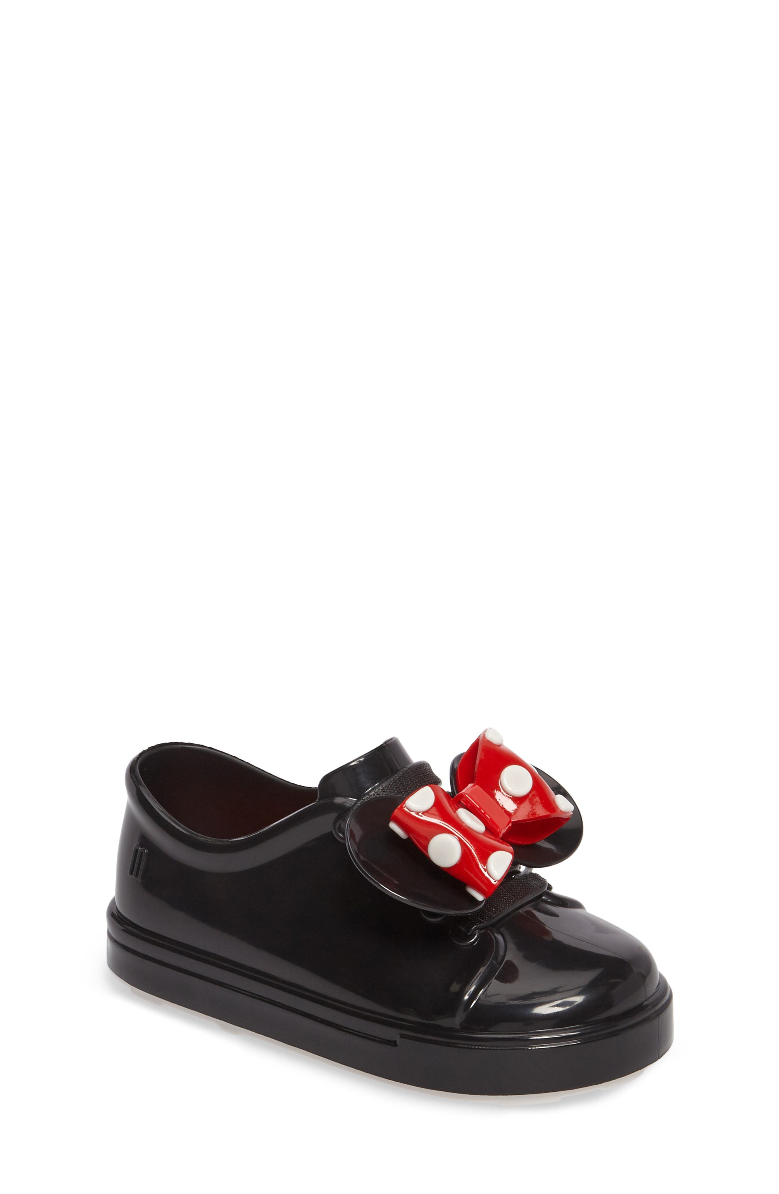 Melissa Mini Melissa Disney<sup>®</sup> Be Minnie Slip-On Sneaker, Main, color, 