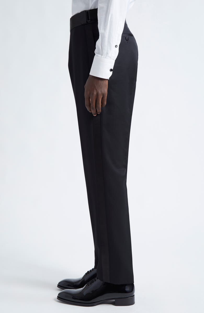 TOM FORD Atticus Dinner Trousers, Alternate, color, Lb999 Black