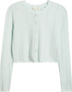 LoveShackFancy Nadiya Pointelle Cardigan
