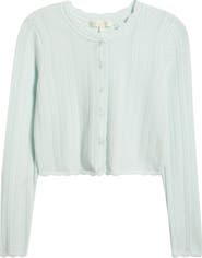 LoveShackFancy Nadiya Pointelle Cardigan