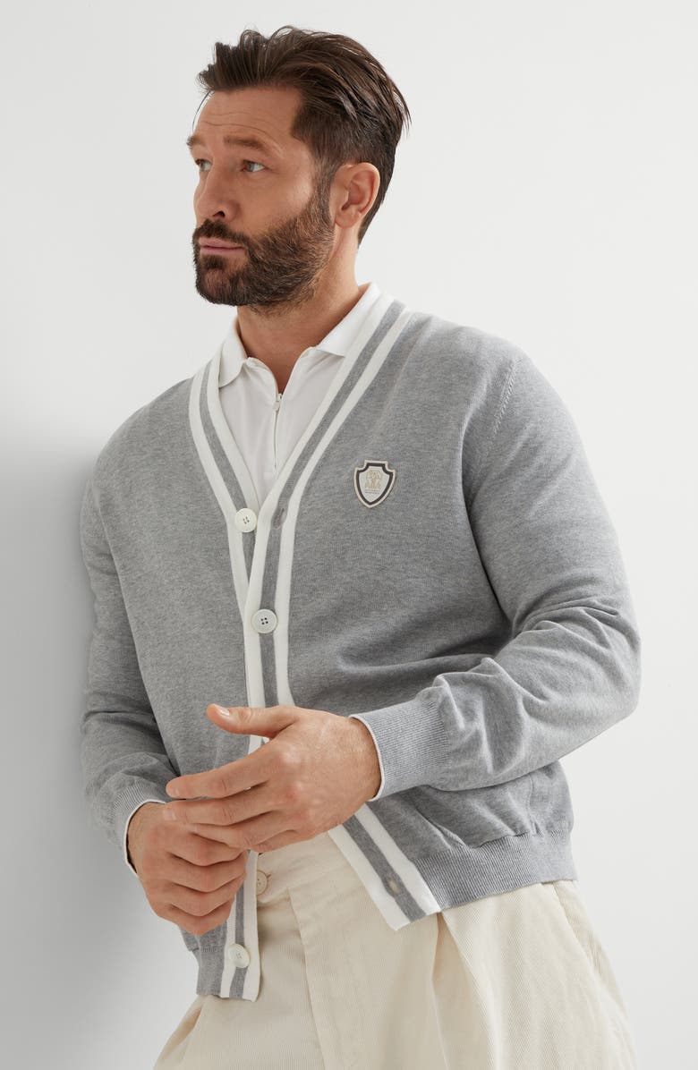 Brunello Cucinelli Cotton cardigan, Alternate, color, 