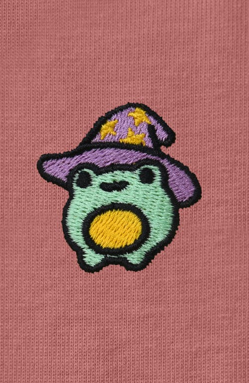 Dalix Sorcerer Frog Tee In Mauve