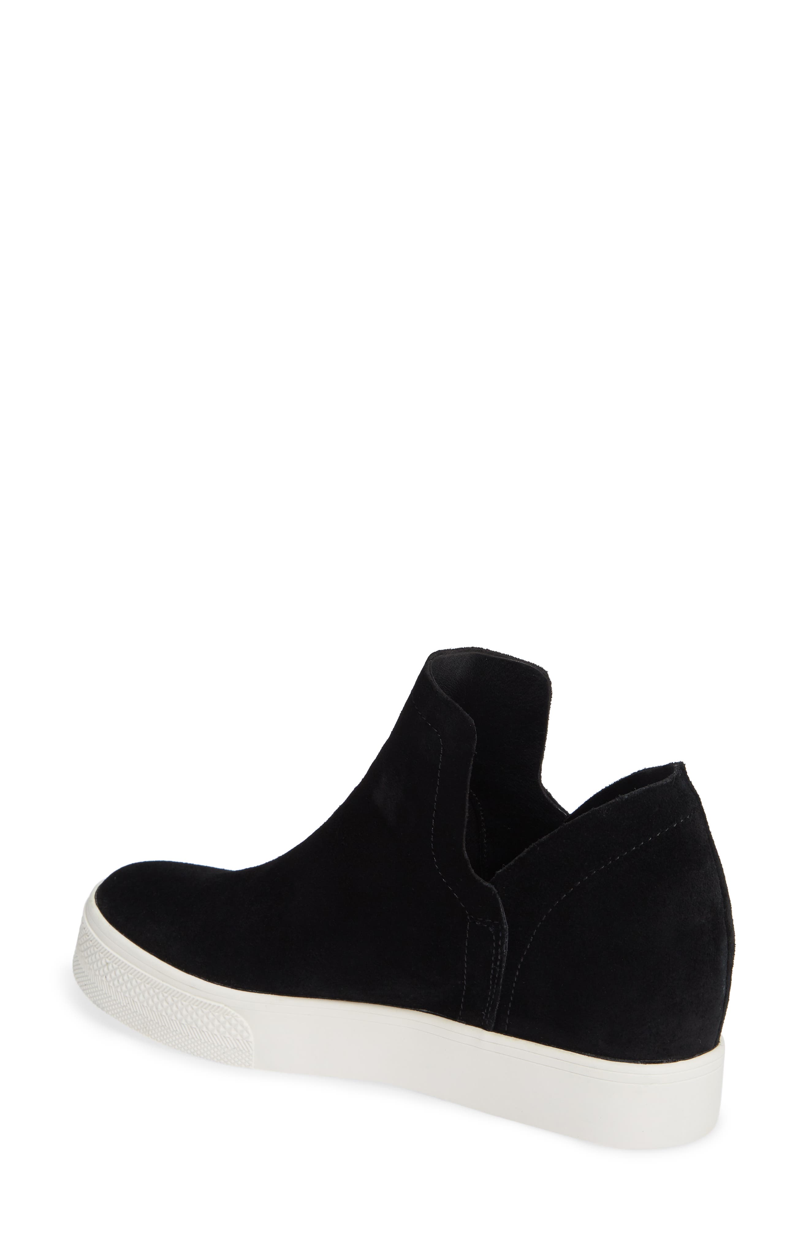 Wrangle Sneaker, Alternate, color, BLACK SUEDE