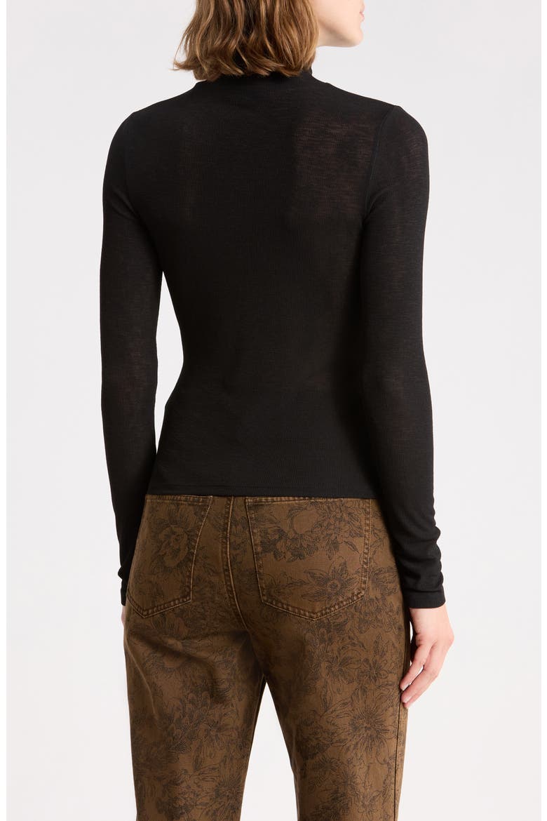 Wyeth Turtleneck, Alternate, color, BLACK