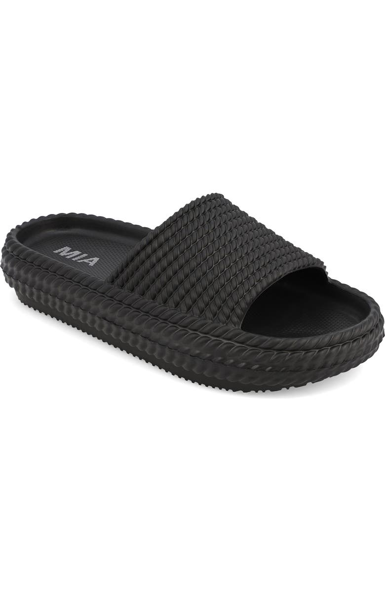 MIA Luvly Slide Sandal, Main, color,