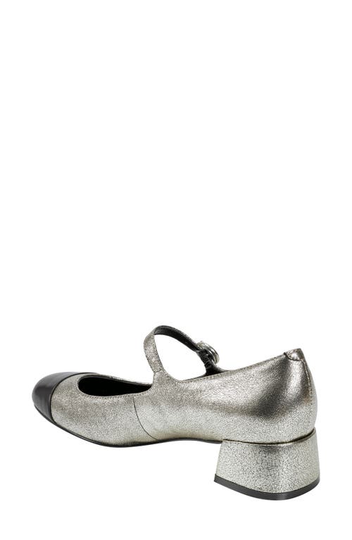Marc Fisher Ltd Mmara Cap Toe Mary Jane Pump In Gold
