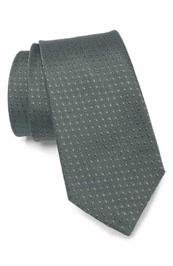 Dot Cotton & Silk Blend Tie