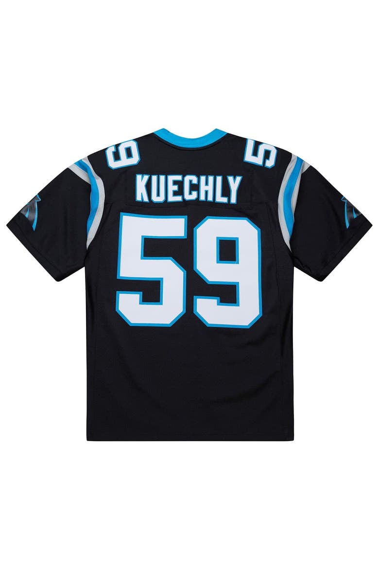 Men's Mitchell & Ness Luke Kuechly Black Carolina Panthers 2013 Authentic Throwback Retired Player Jersey, Alternate, color, Black
