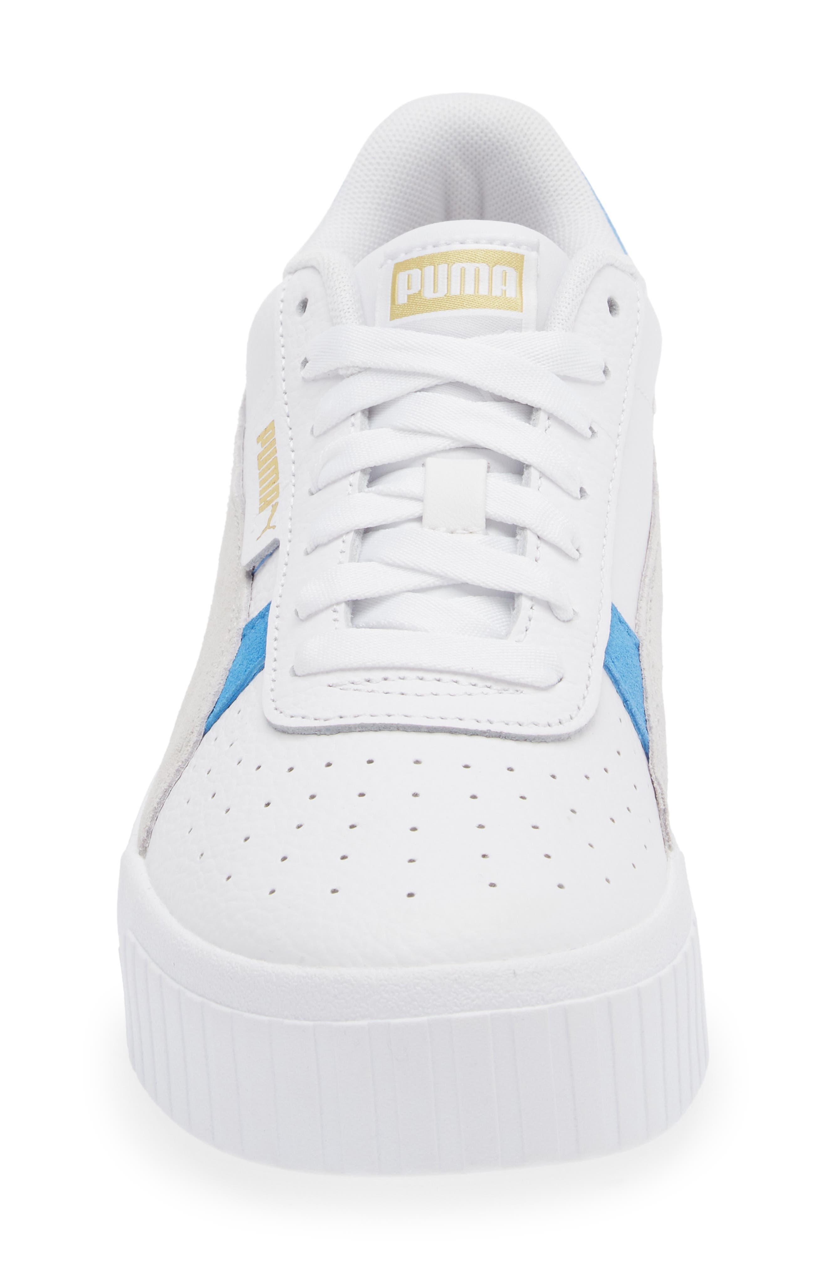 Cali Wedge Sneaker, Alternate, color, WHITE