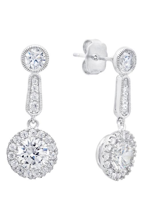 Crislu Andrew Prince Drop Earrings in Platinum  product