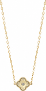 Bowood Lane Arden Gold Clover Necklace