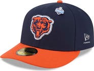 New Era Men's New Era  Navy/Orange Chicago Bears 2026 NFL Draft Pre-Curved 59FIFTY Fitted Hat
