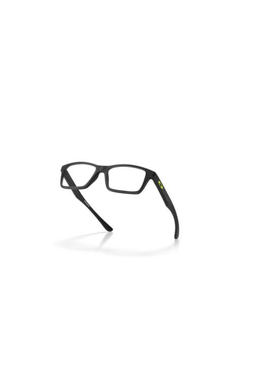 Oakley 48mm Square Optical Glasses In Black