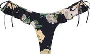MONTCE Uno Floral Ruffle Detail Bikini Bottoms
