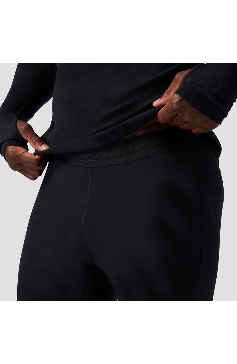 Backcountry Cedars Rws Merino Mid-Wt Baselayer Bottom - Men's, Alternate, color, Black
