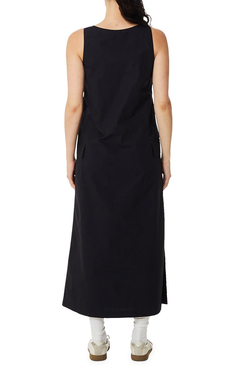 Find Me Now Shyla Bow Cutout Cotton Maxi Dress, Alternate, color, 