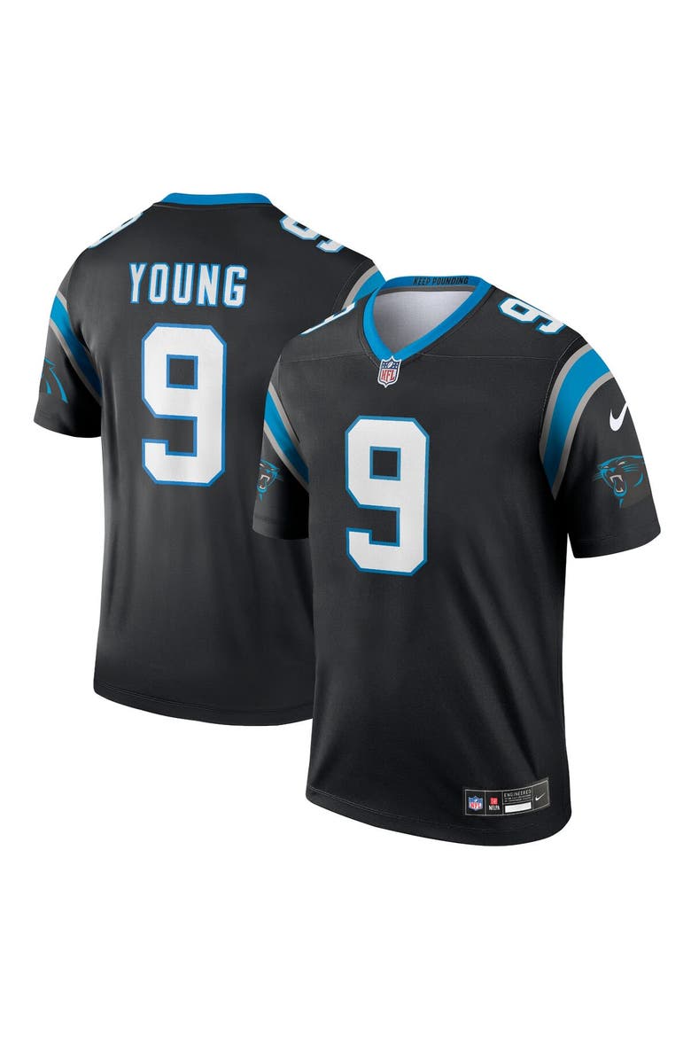 Men's Nike Bryce Young Black Carolina Panthers  Legend Jersey, Main, color, Black