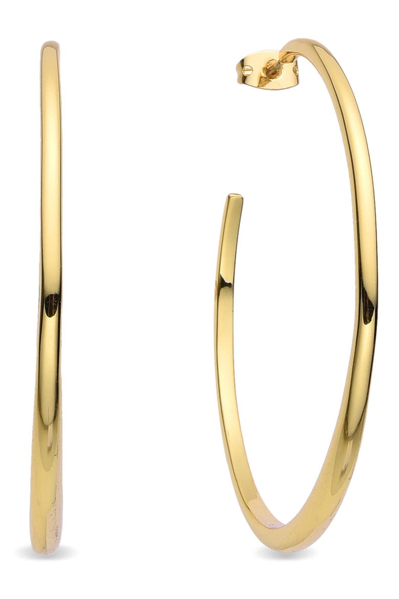 Lisa Hoop Earrings, Main, color, GOLD