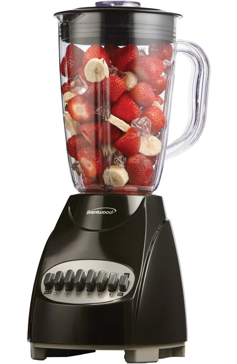 Brentwood Pulse Blender, Alternate, color, Black