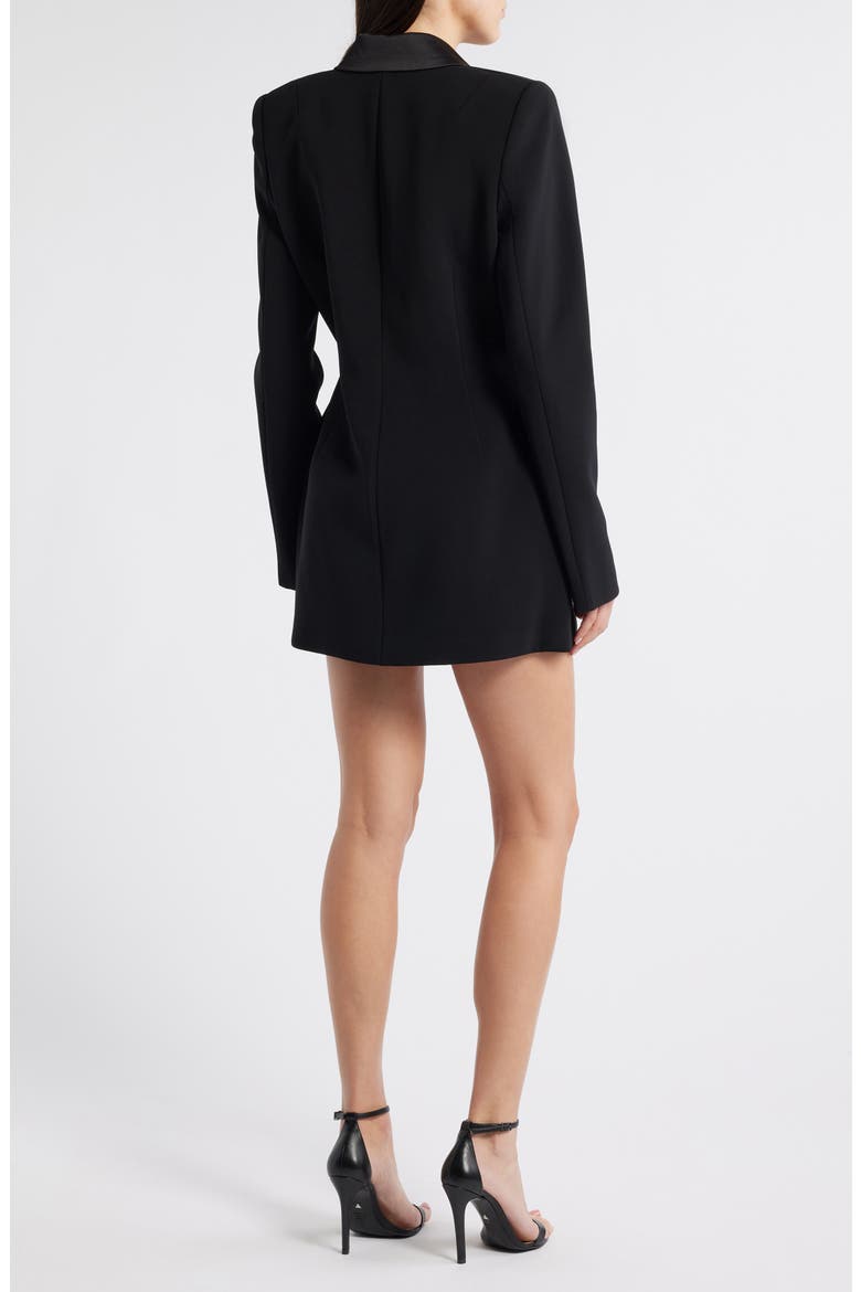 Monica Tuxedo Jacket, Alternate, color, BLACK