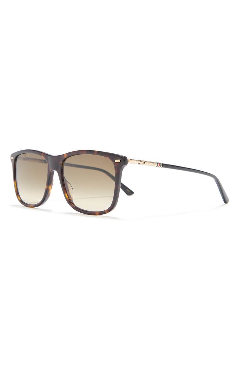 Gucci 54mm Square Sunglasses, Alternate, color,