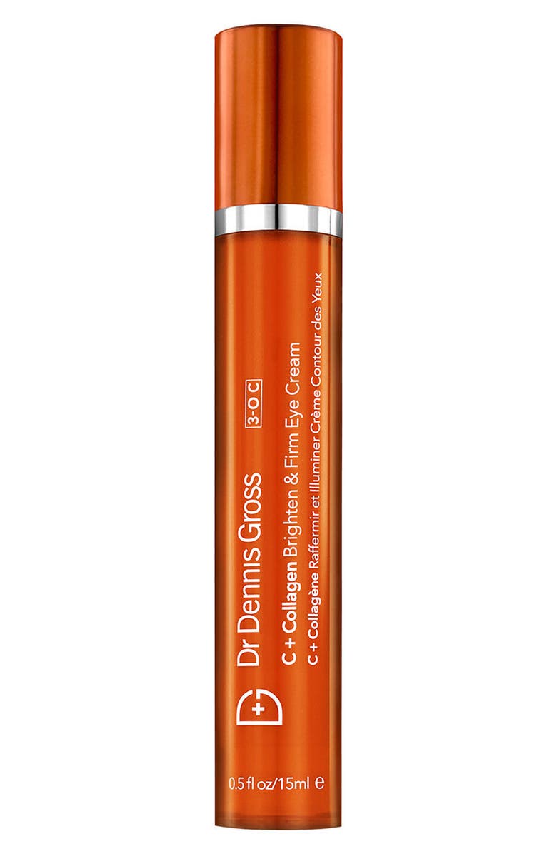 Dr. Dennis Gross Skincare C+ Collagen Brighten & Firm Eye Cream, Main, color, 