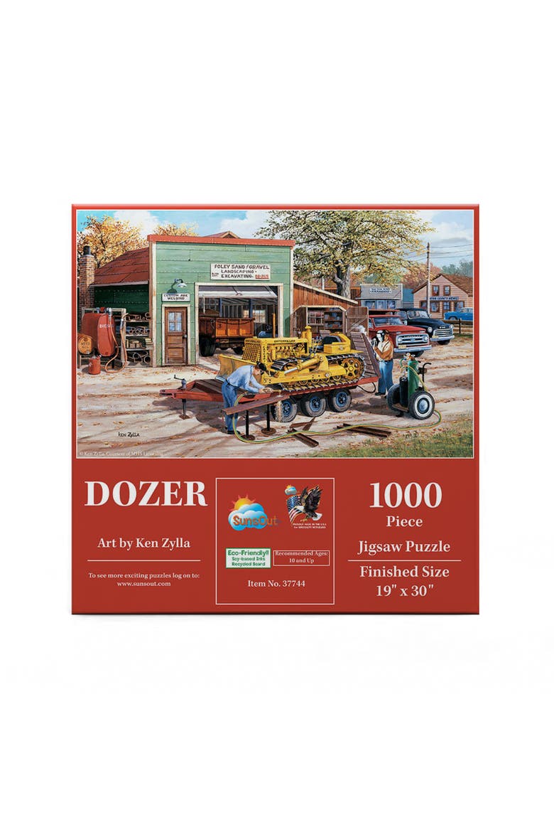 Dozer 1000 piece Jigsaw Puzzle for Adults, Alternate, color, Multicolor
