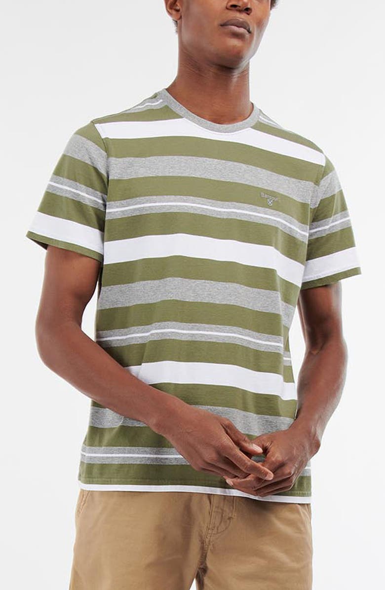 Barbour Kylemore Stripe Cotton T-Shirt, Alternate, color,