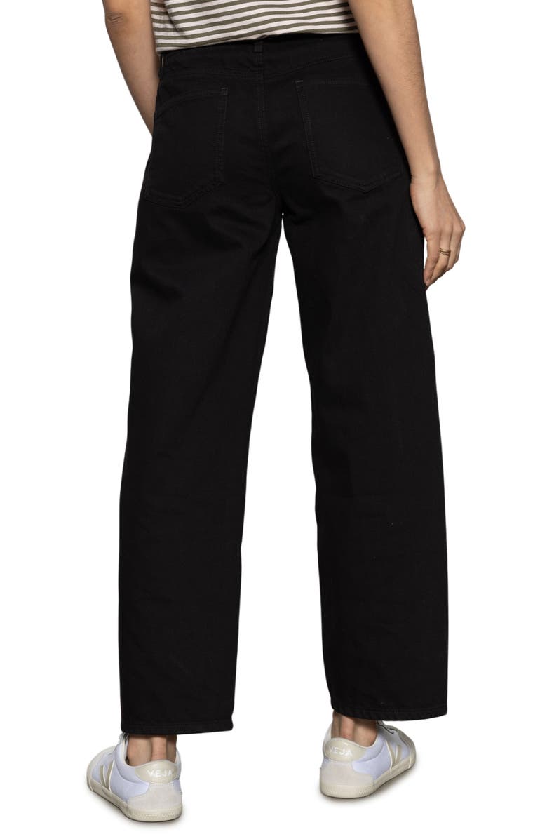 Sanctuary District High Waist Barrel Leg Ankle Jeans, Alternate, color, 