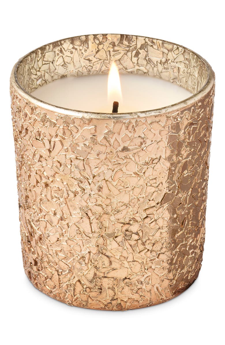ILLUME<sup>®</sup> Lychee Martini Glitter Glass Candle, Alternate, color, Bronze