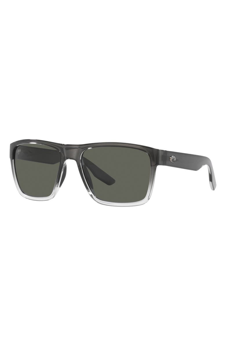 Costa Del Mar Paunch XL 59mm Square Sunglasses, Alternate, color, Gray