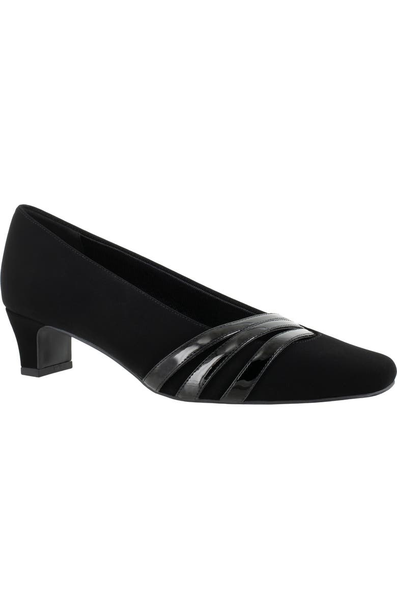 EASY STREET Entice Block Heel Pump - Multiple Widths Available, Main, color, Black Lamy/Patent
