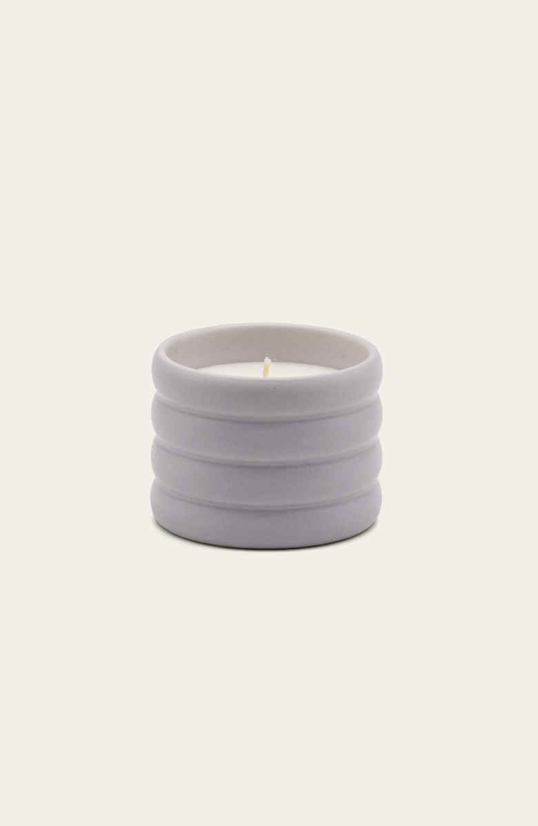 Italic Ceramic Candle & Wick Trimmer Set, Main, color, Lilac Mist