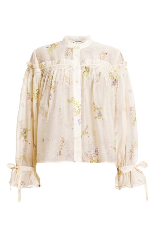 Allsaints Delphine Floral Print Shirt