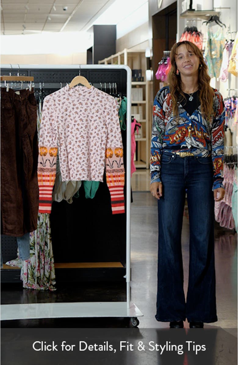 Bowery Cuff Mock Neck Top, sales video thumbnail