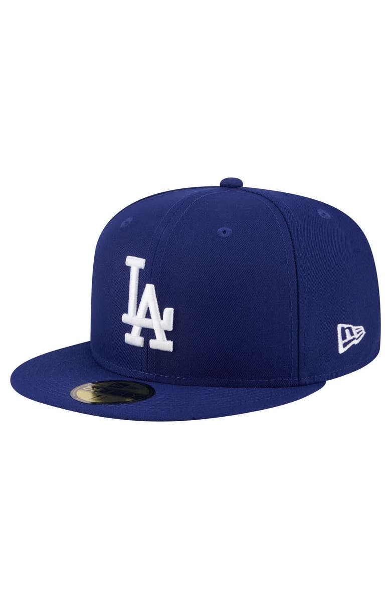 New Era Men's New Era Royal Los Angeles Dodgers Run Mascot 59FIFTY Fitted Hat, Alternate, color, Royal
