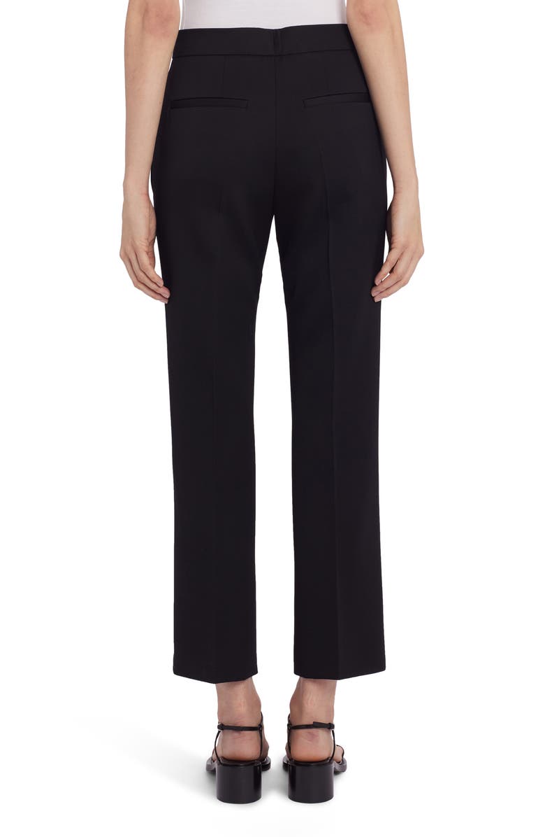 Jil Sander Wool Gabardine Flare Trousers, Alternate, color, 