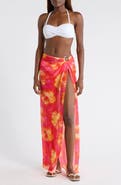 Kulani Kinis Split Mesh Maxi Cover-Up Skirt