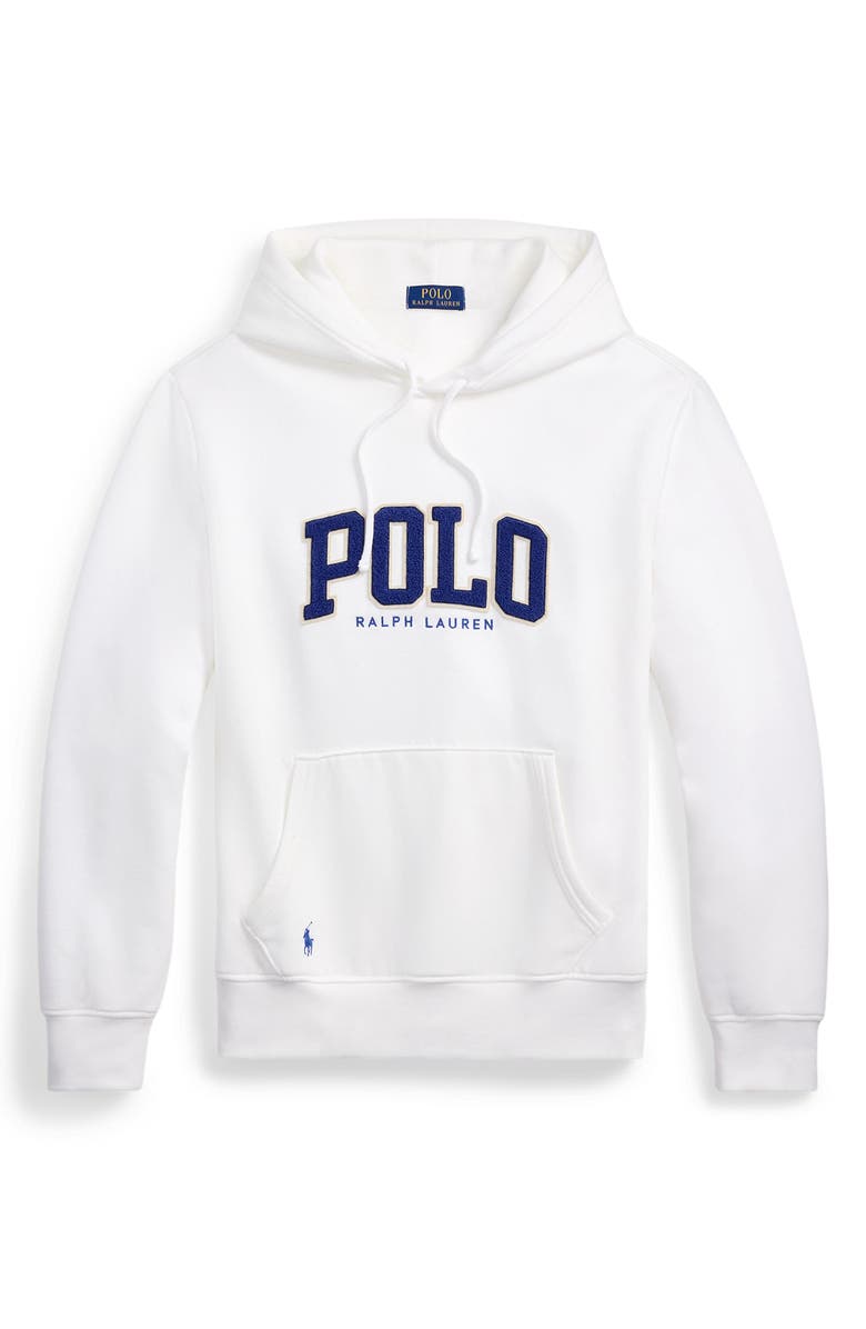 Polo Ralph Lauren Logo Appliqué Fleece Hoodie, Alternate, color, 
