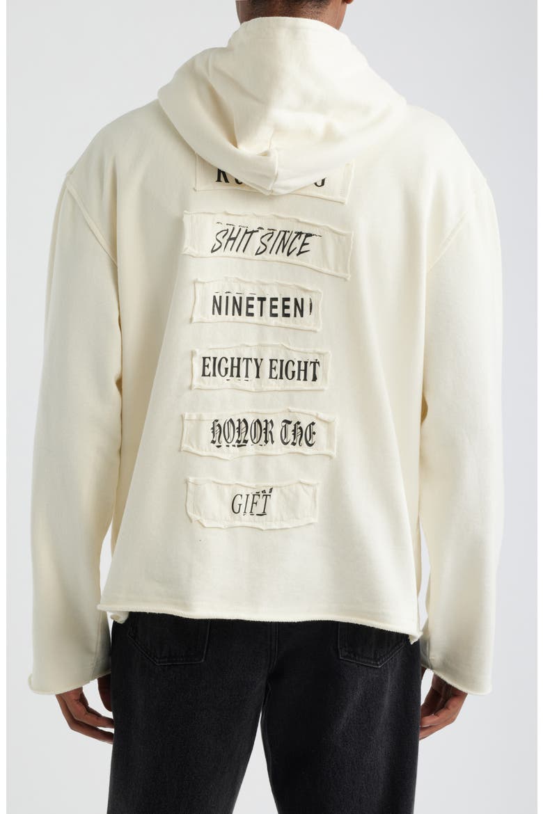 Running Sh*t Since 1988 Zip Hoodie, Alternate, color, WHITE