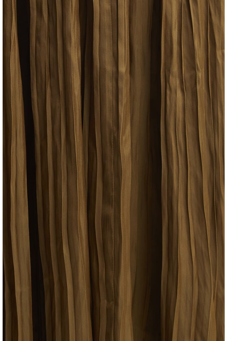 Astrid Pleated Maxi Dress, Alternate, color, OLIVE