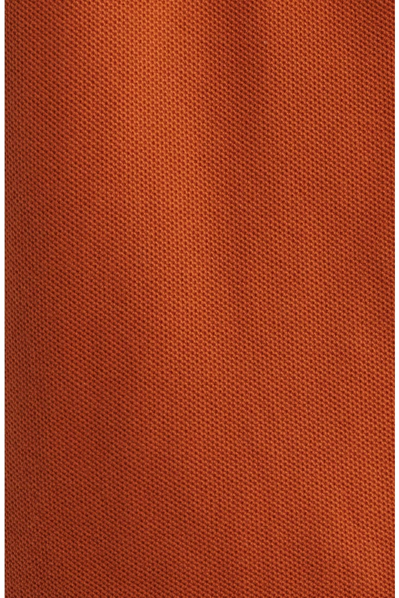 Relaxed Jacquard Camp Shirt, Alternate, color, DARK ORANGE