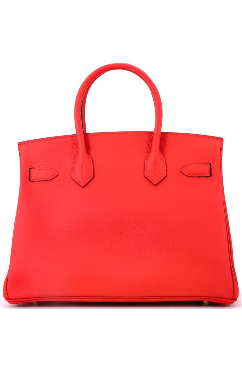 Pre-Owned Hermes Birkin Handbag Red Epsom with Gold Hardware 30, Alternate, color, Rouge Tomate