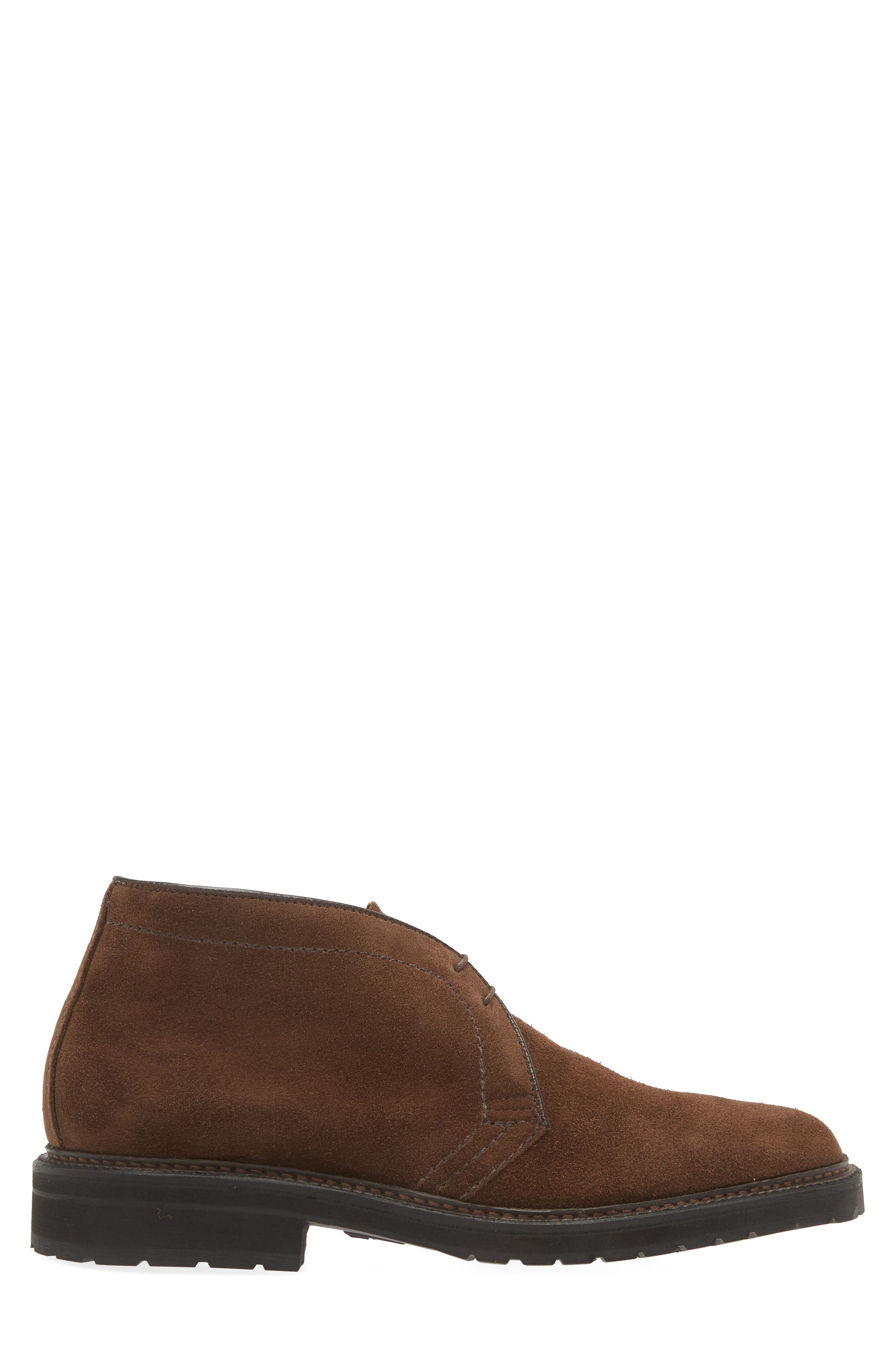 Alden Barrie Chukka Boot, Alternate, color, Dark Brown Suede