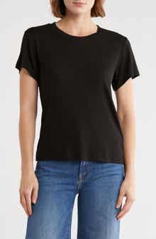 Sweet Romeo Ribbed Crewneck T-Shirt