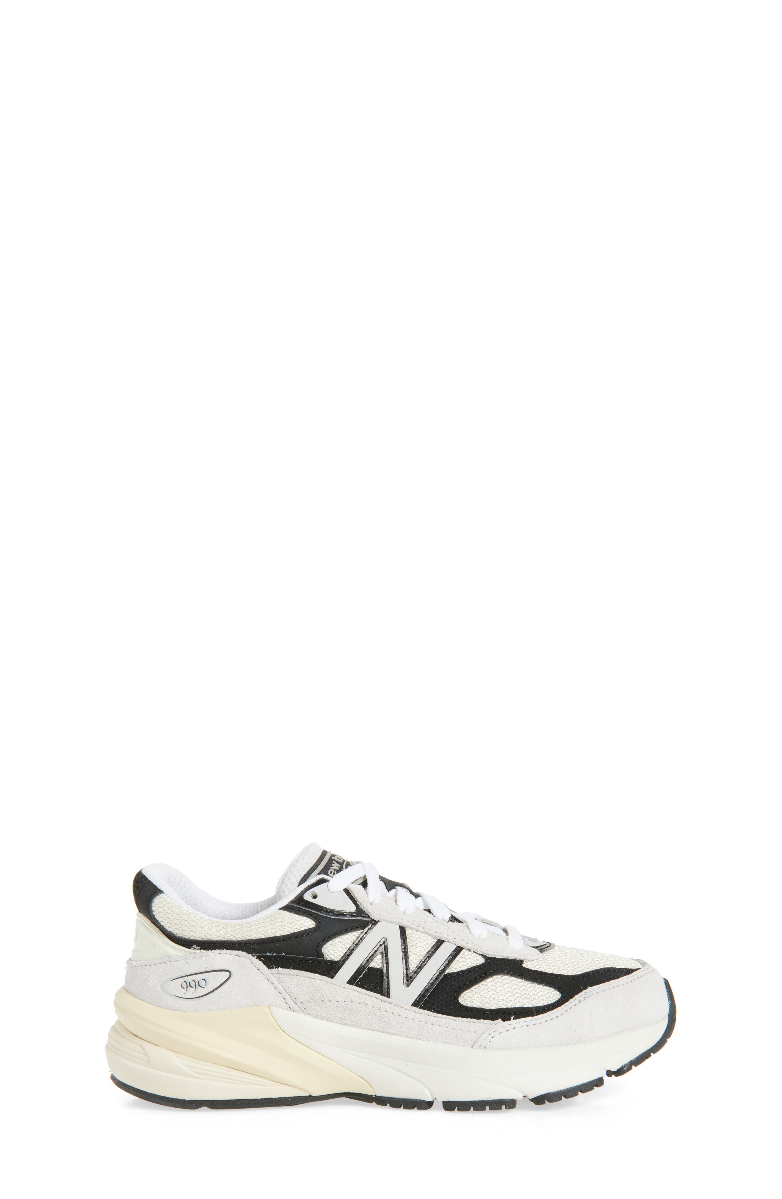 New Balance Kids' FuelCell 990v6 Sneaker, Alternate, color, Grey Matter/ Black