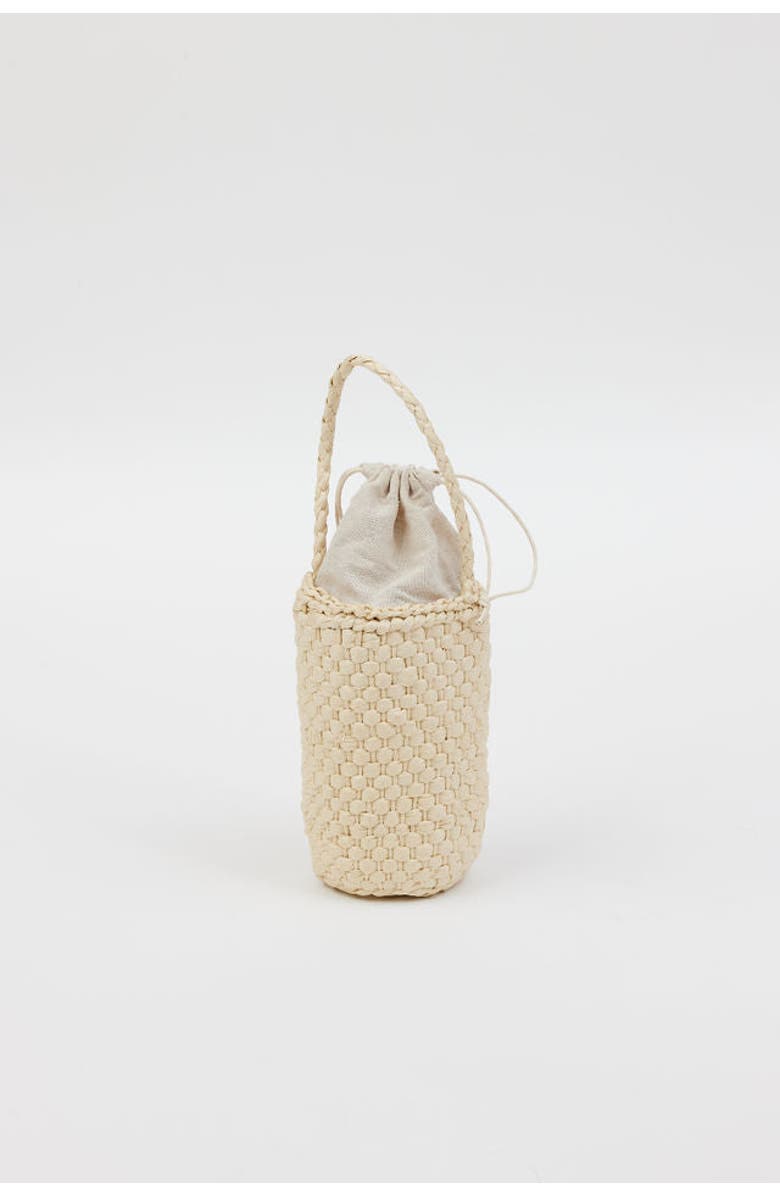Hat Attack Straw Wine Bag, Main, color, Natural