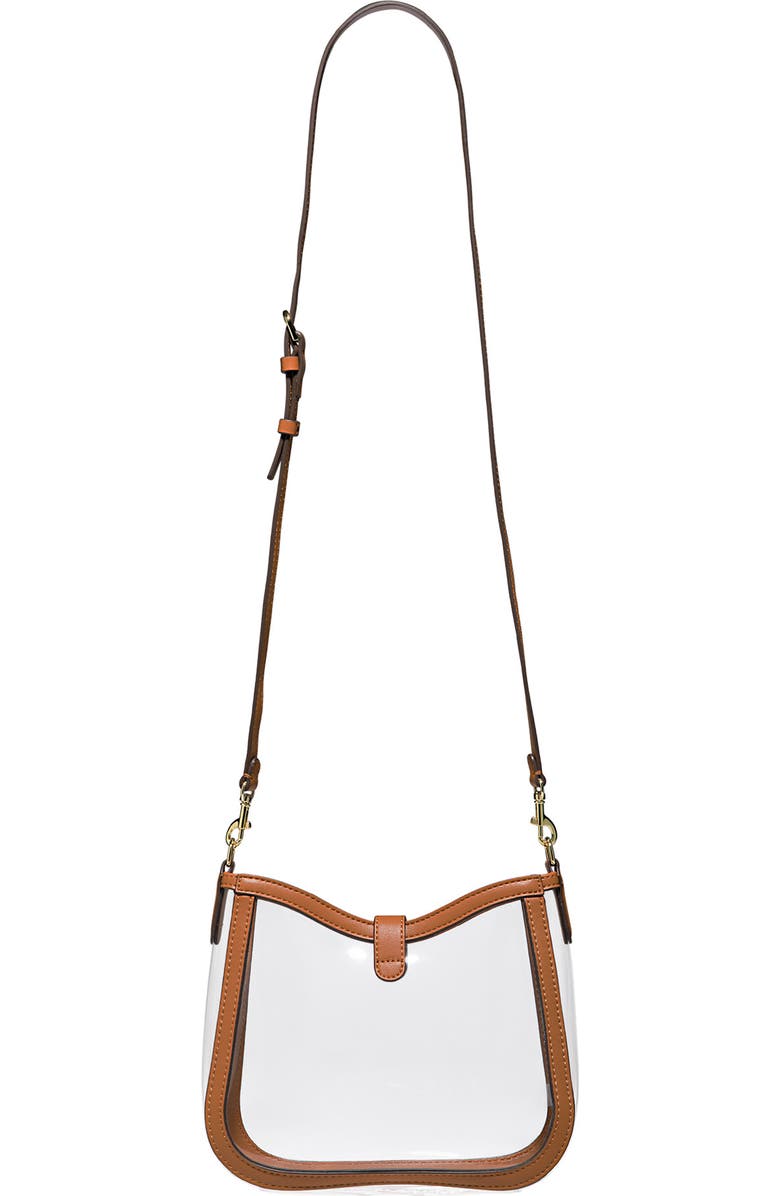 Stoney Clover Lane Clear Curved Crossbody Bag, Alternate, color,