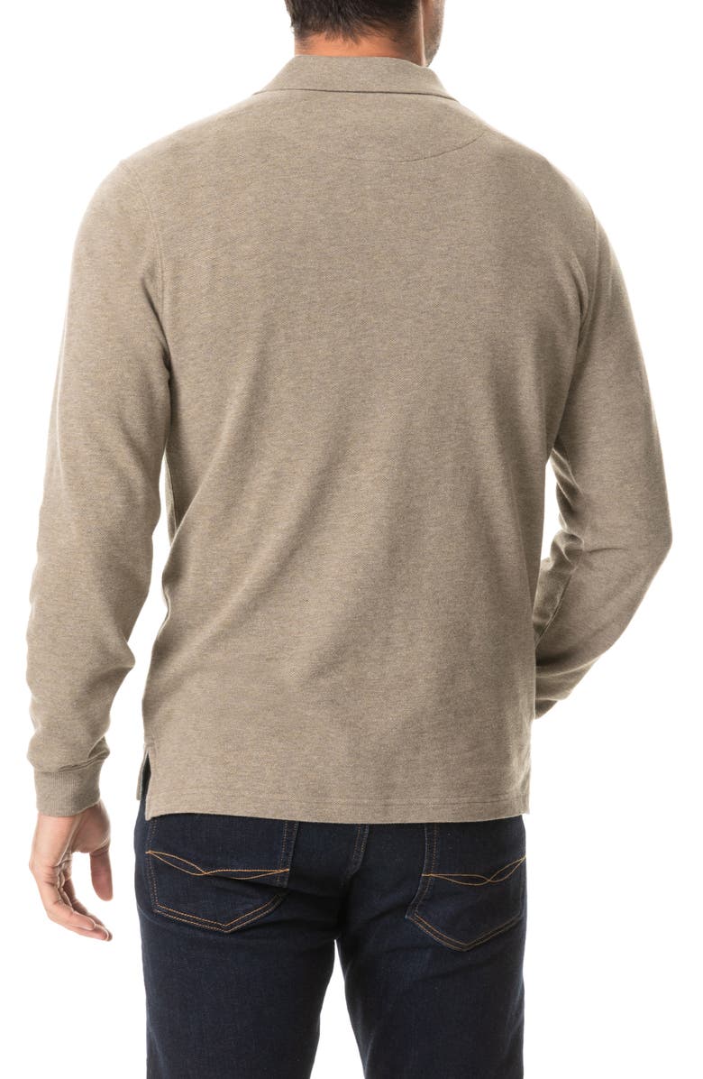 Rodd 
Gunn Gunn Piqué Polo, Alternate, color, Latte