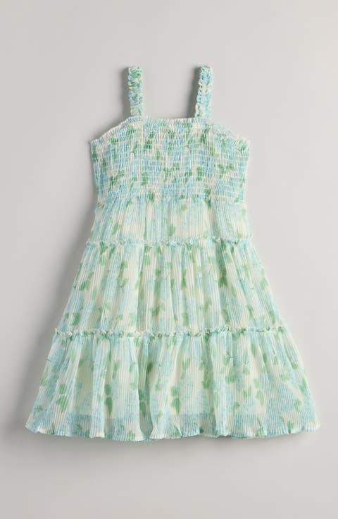 Kids' Tiered Smocked Dress